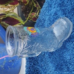 Boot-Shaped Glass Mug